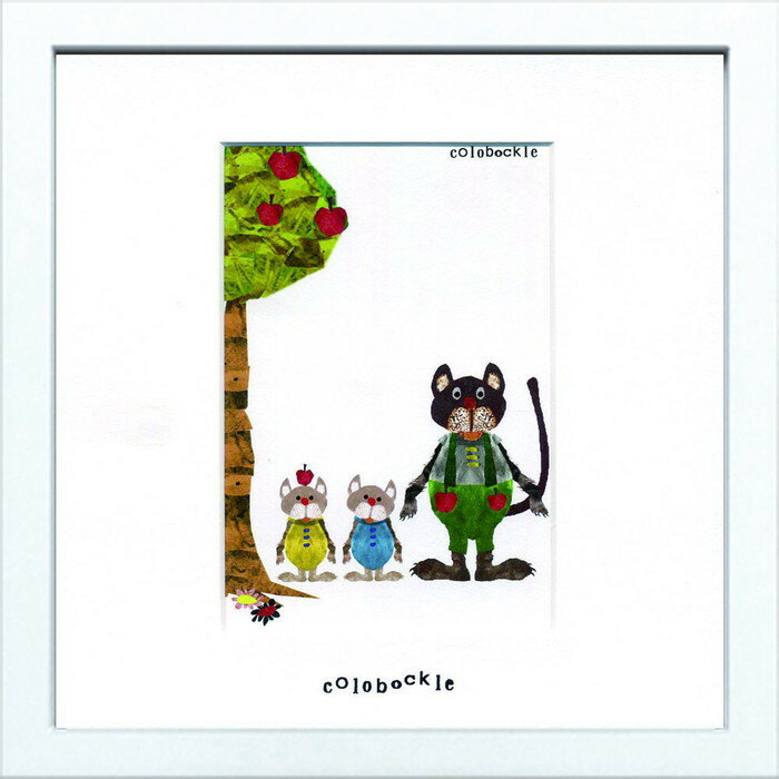 アートフレーム コロボックル Colobockle Square Frame ZCO-51957 bic-8730744s1 アートパネル アートボード 壁紙 装飾フィルム 送料無料 北欧 モダン 家具 インテリア ナチュラル テイスト 新生活 オススメ おしゃれ 後払い