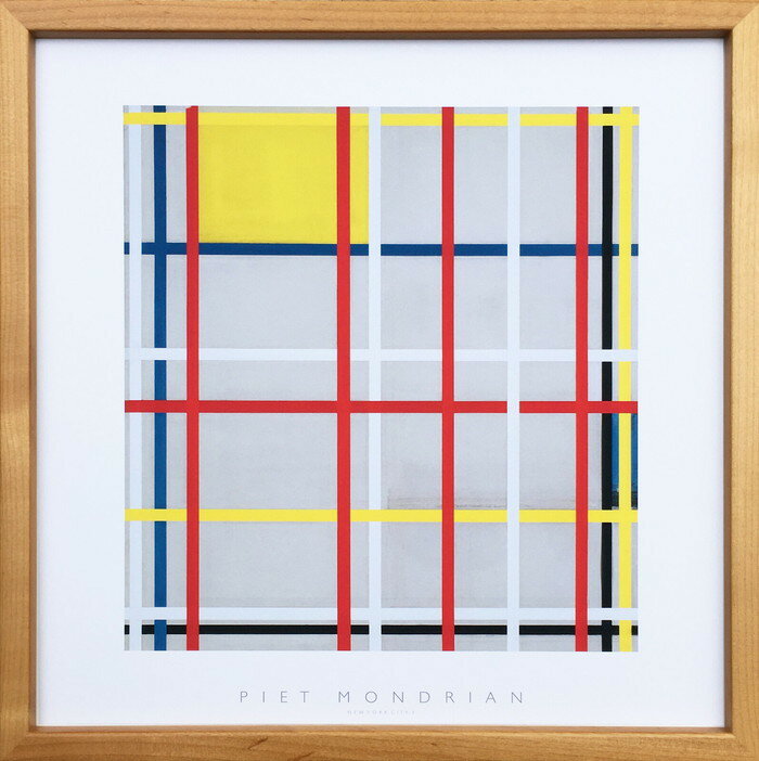 ȥե졼 ԥȡɥꥢ Piet Mondrian New York City,3-NA IPM-62135 bic-8969...