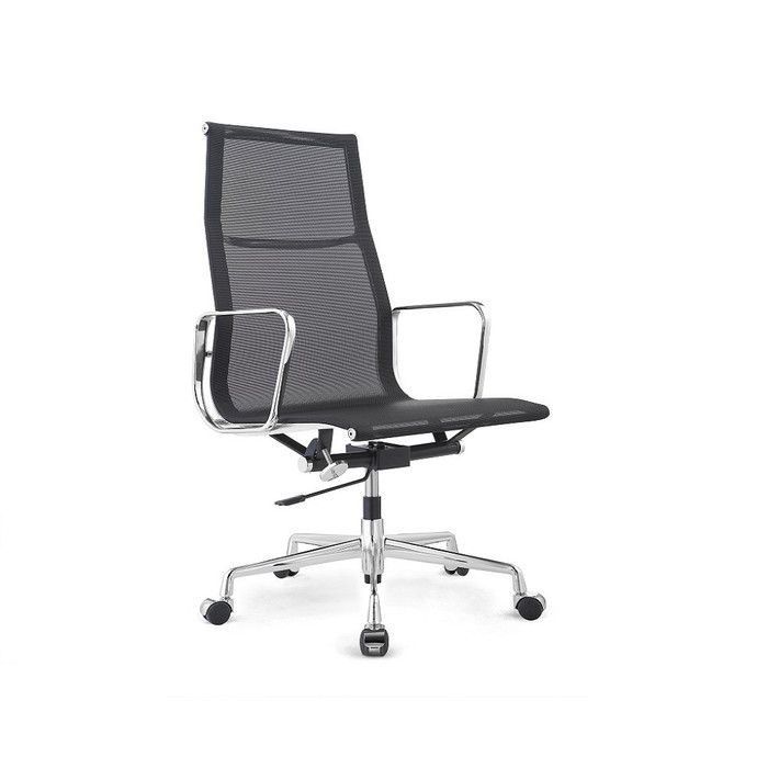 【スーパーセール対象商品】チャールズ レイ イームズ アルミナムチェア アルミナムグループ ハイバック メッシュ リプロダクト デザイナーズ 家具 pr-art-gf-005-bk 送料無料 北欧 モダン 家具 インテリア 新生活 オススメ おしゃれ イス オフィス デスクチェア