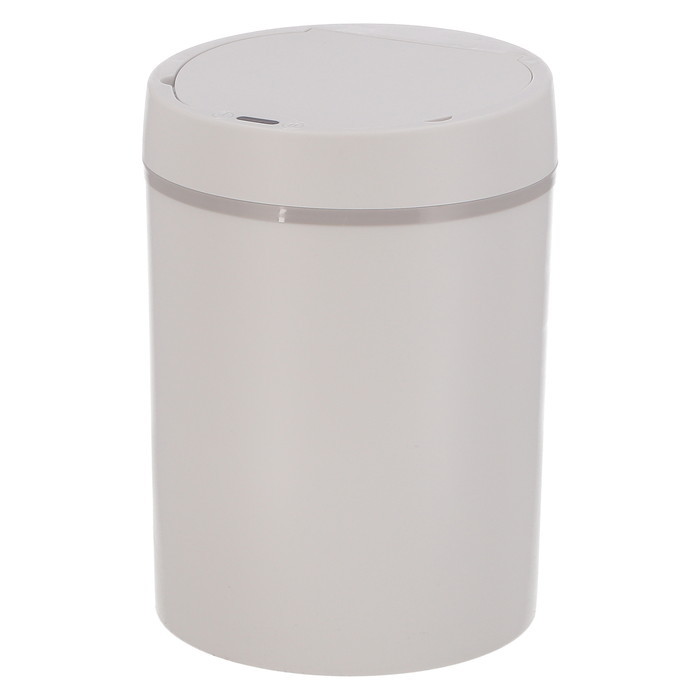 センサー ダストボックス ペール ごみ箱 ゴミ箱 12L ラウンド アイボリー 235 ×235 ×330 fj-16703 ゴミ箱 送料無料 北欧 モダン 家具 インテリア ナチュラル テイスト 新生活 オススメ おしゃれ 後払い