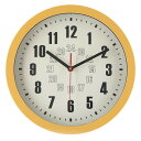 掛時計 カイラ Φ30 マスタード マスタード 300 ×41 ×300 fj-28194 掛け時計 置き時計 掛け時計 送料無料 北欧 モダン 家具 インテリ...