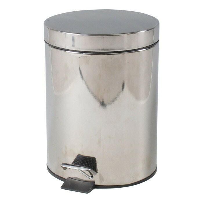 ステンレス ごみ箱 ゴミ箱 ダストボックス ラウンドペダルペール 5L 205 ×205 ×278 fj-78831 ゴミ箱 送料無料 北欧 モダン 家具 インテリア ナチュラル テイスト 新生活 オススメ おしゃれ 後払い