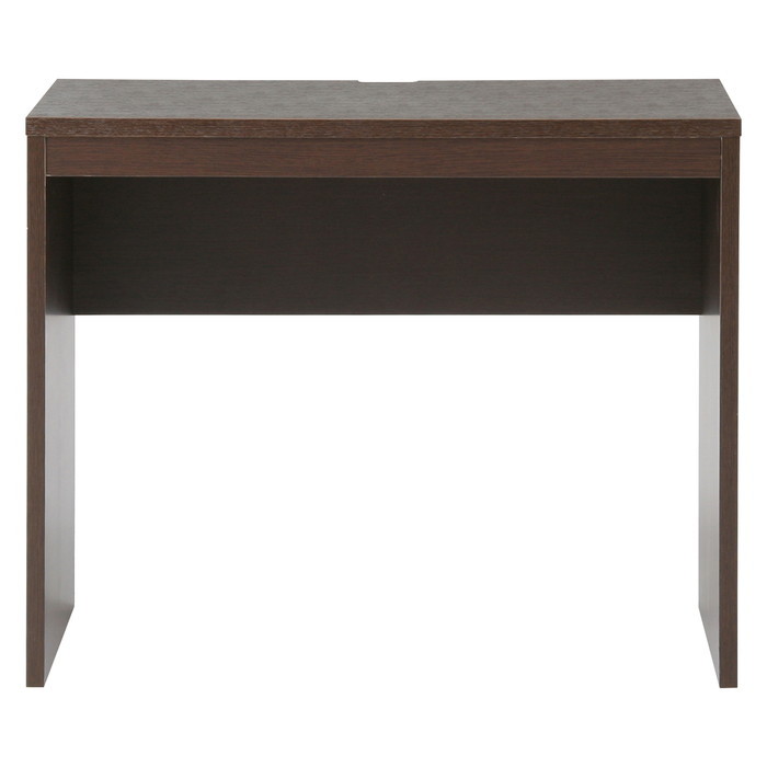 シンプルデスク 幅90 DE-9045BR ブラウン 900 ×450 ×725 fj-79537 文机 デスク 送料無料 北欧 モダン 家具 インテリア ナチュラル テイスト 新生活 オススメ おしゃれ 後払い