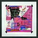 ジャン ミシェル バスキア Jean-Michel Basquiat Six Fifty 1982 425x425x32mm IJB-62486 店舗 カフェ ...