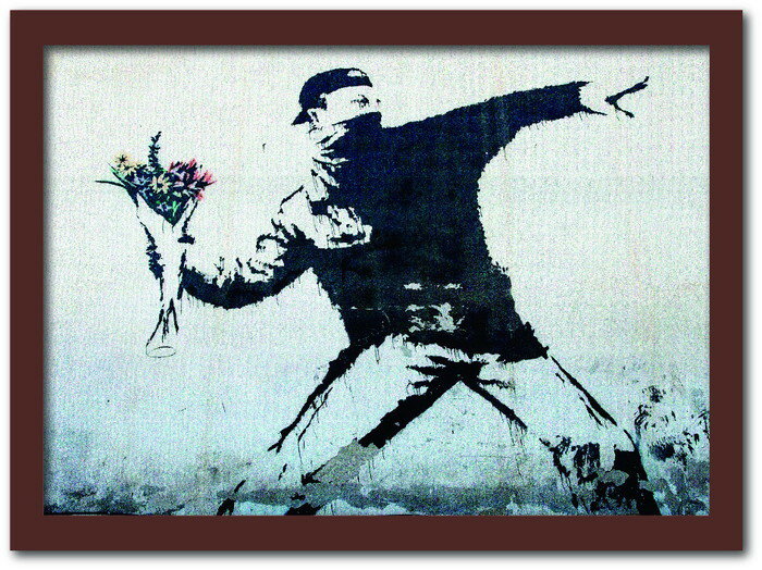 Х󥯥 Banksy ƥꥢ Fower bomber «ꤲ VS-1001BR-A4 ե졼५顼֥饦 ...