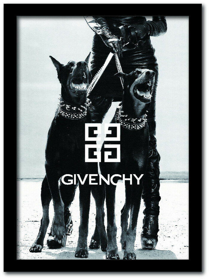ジバンシー GIVENCHY Fashion Photography series2 FS-2011BK-A3 フレームカラー：ブラック サイズ：A3 kar-10130563s5 アートパネル アートボード 壁紙 装飾フィルム 送料無料 北欧 モダン 家…