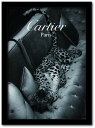 カルティエ CARTIER Fashion Photography series2 FS-2012BK-A3 フレームカラー：ブラック サイズ：A3 kar-10130565s5 アートパネル アートボード 壁紙 装飾フィルム 北欧 モダン 家具 インテリア ナチュラル テイスト 新生活 オススメ おしゃれ