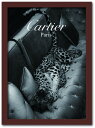 カルティエ CARTIER Fashion Photography series2 FS-2012BR-A3 フレームカラー：ブラウン サイズ：A3 kar-10130565s7 アートパネル アートボード 壁紙 装飾フィルム 送料無料 北欧 モダン 家具 インテリア ナチュラル テイスト 新生活 オススメ おしゃれ 後払い