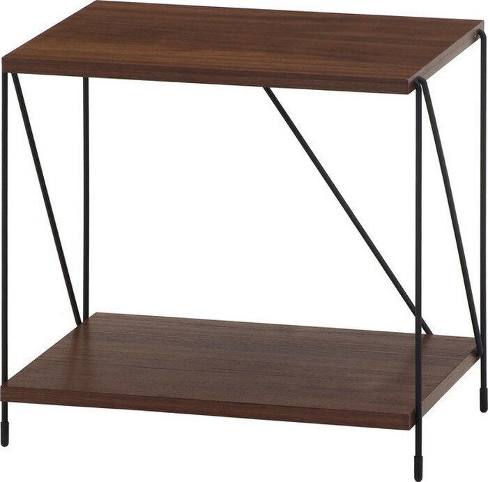 EZBO ワイヤーラック 2段 40幅 MBR ミドルブラウン 420×310×387 fj-77538 スチールラック シェルフ 本棚 ラック カラーボックス 収納 家具 送料無料 北欧 モダン 家具 インテリア ナチュラル テイスト 新生活 オススメ おしゃれ 後払い