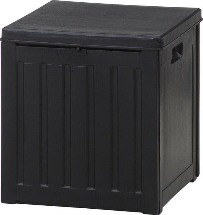 収納BOX 76L ブラック 428×428×464 fj-38050