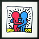 キース・ヘリング Keith Haring Untitled 1987 425x425x32mm 425x425x32mm IKH-62517 店舗 カフェ ラ...
