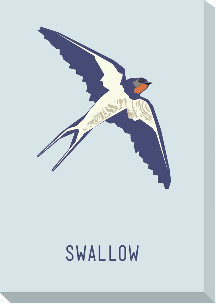Rakuten - キャンバスアート North Birds Mini Panel Swallow 150x210x32mm 150x210x32mm ZPA-53452 bic-11171147s1 アートパネル アートボード 壁紙 装飾フィルム 送料無料 北欧 モダン 家具 インテリア ナチュラル テイスト 新生活 オススメ おしゃれ 後払い