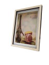 額縁 マカロンフレーム Macaron frame Brown A4 B5サイズマット付 233x320x25mm ブラウン A4 B5サイズマット付 233x...
