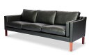 ボーエ・モーエンセン KB06 ソファ 3P KB06 Sofa 3P セミアニリンレザー 本革 3年保証付 デザイナーズ ジェネリック家具 リプロダクト in...
