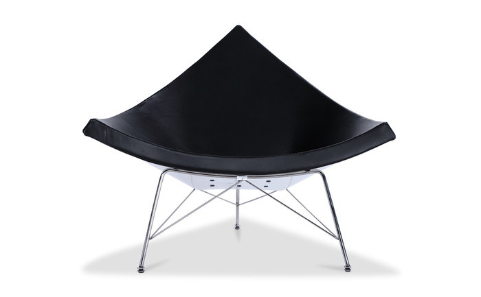 ジョージ・ネルソン ココナッツ チェア COCONUT Chair セミアニリンレザー 本革 3年保証付 inv-8032ba-semi ラウンジチェア パーソナルチェア イス チェア 送料無料 北欧 モダン 家具 インテリア ナチュラル テイスト 新生活 オススメ おしゃれ 後払い