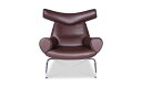 OX チェア OX Chair セミアニリンレザー 本革 3年保証付 デザイナーズ ジェネリック家具 リプロダクト inv-8860ba-semi ラウンジチェ...