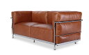 LC3 ソファ 2P LC3 Sofa 2P セミアニリンレザー 本革 3年保証付 デザイナーズ ジェネリック家具 リプロダクト inv-9134bl-semi...