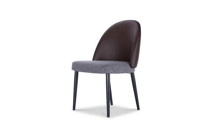 樂天商城 - ローソン ダイニング チェア LAWSON Dining Chair 背たれ セミアニリンレザー 本革 座面 ファブリックA 3年保証付 デザイナーズ ジェネリック家具 リプロダクト inv-h1118ba ダイニングチェア イス チェア 送料無料 北欧 モダン 家具 インテリア ナチュラル テイスト