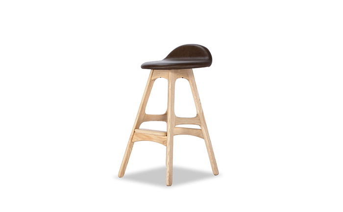 デニッシュ バースツール ロー DANISH Bar Stool Low セミアニリンレザー 本革 3年保証付 デザイナーズ ジェネリック家具 リプロダクト inv-9210bar-semi スツール イス チェア 送料無料 北欧 モダン 家具 インテリア ナチュラル テイスト 新生活 オススメ おしゃれ