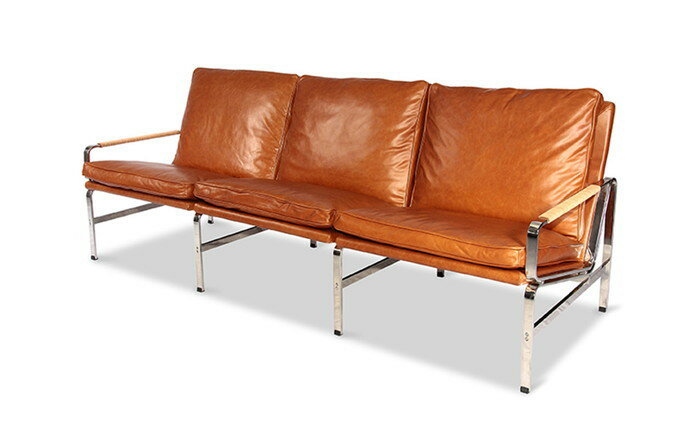 デュオ・プレーベン・ファブリシャス ヨルゲン・ カストホルム FK6720 ソファ 3P FK6720 Sofa 3P オイルドレザー 本革 3年保証付 デザイ...