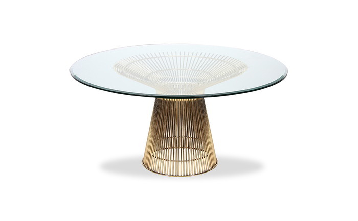 ウォーレン・プラットナー プラットナー ダイニングテーブル PLATNER Dining Table 金メッキ 3年保証付 inv-8869btgol ダイニングテーブル テーブル 送料無料 北欧 モダン 家具 インテリア ナチュラル テイスト 新生活 オススメ おしゃれ 後払い