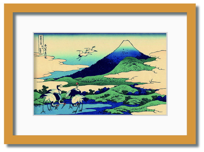 【スーパーセール対象商品】和楽シリーズ 葛飾北斎 富嶽三十六景 相州梅沢左 WR-2003NA-A3 フレームカラー ナチュラル サイズ W317×H440×D20mm 1350g 店舗 カフェ ラウンジ ロビー ホテル 法人 kar-11670156s7 アートパネル アートボード 壁紙 装飾フィルム