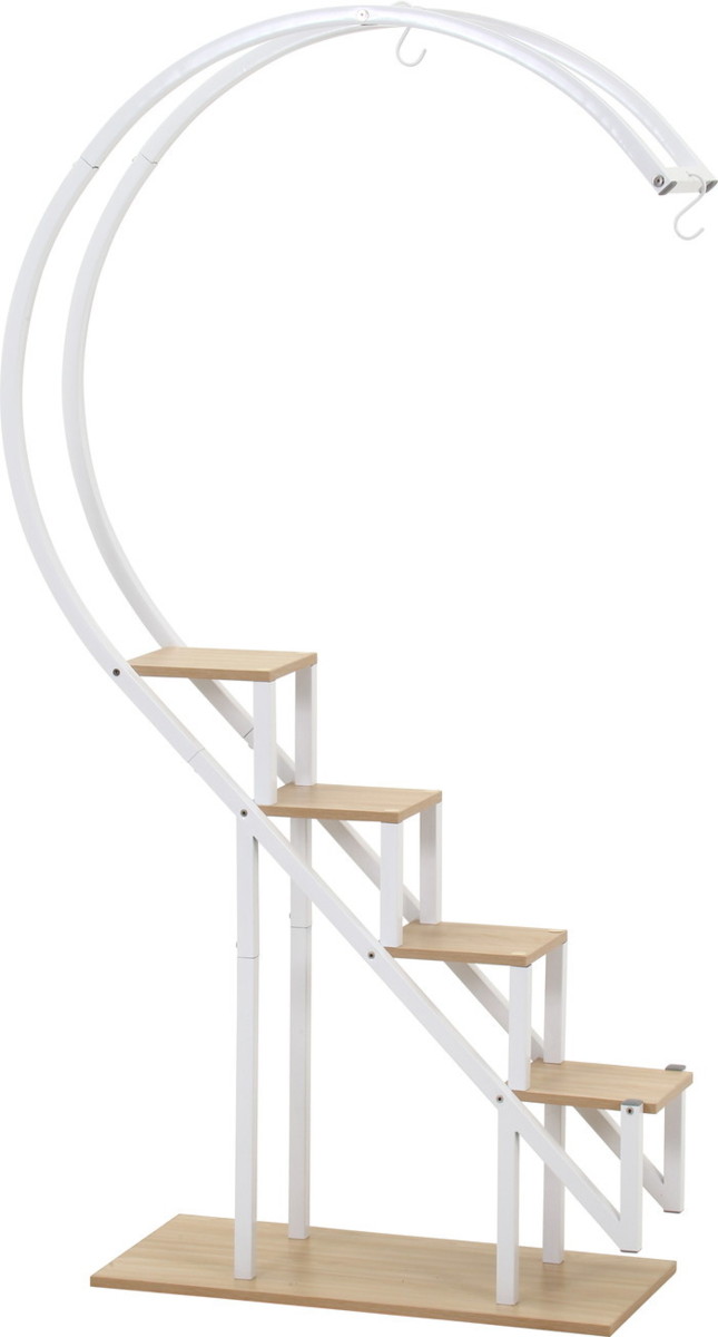 ディスプレイラック ハート型KD WH ホワイト 幅950×奥行350×高さ1730mm fj-63758 オープンラック 本棚 ラック カラーボックス 収納 家具 送料無料 北欧 モダン 家具 インテリア ナチュラル テイスト 新生活 オススメ おしゃれ 後払い