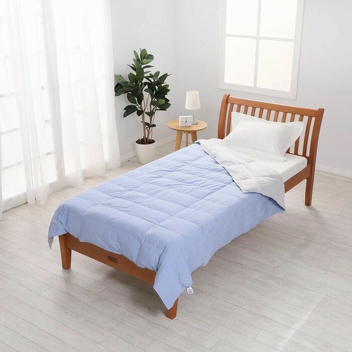 西川 洗える イングランド ホワイトダックダウン リバーシブルダウンケット シングル TV3503S ...