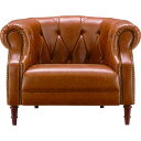 クイーンズ ソファ ソファー sofa 1人掛 ブラウン W103×D87×H72×SH40 azu-GS-239 ソファ ソファ ソファベッド 送料無料 北欧...