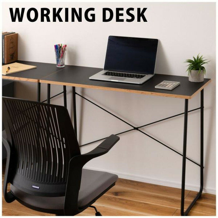 デスク 机 ブラック ホワイト W100×D48×H75 店舗 カフェ ラウンジ ロビー ホテル 法人 azu-end-402 あす楽 文机 デスク 送料無料 北欧 モダン 家具 インテリア ナチュラル テイスト 新生活 オススメ おしゃれ 後払い