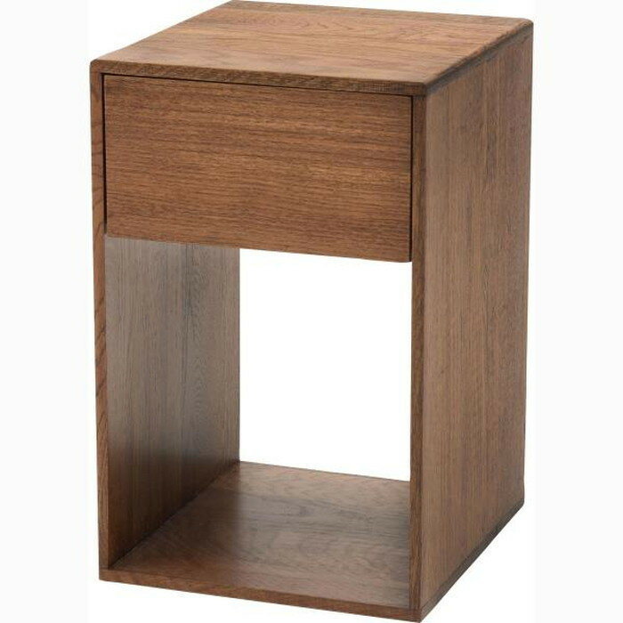 サイドチェスト ブラウン ナチュラル W32×D35×H50 サイドチェスト チェスト ナイトテーブル 収納 引き出し シンプル 北欧 おしゃれ かわいい ナチュラル ブラウン ベッド ソファ ブックスタンド コンパクト 木製 天然木 見せる収納 隠す収納 azu-mtk-345 あす楽