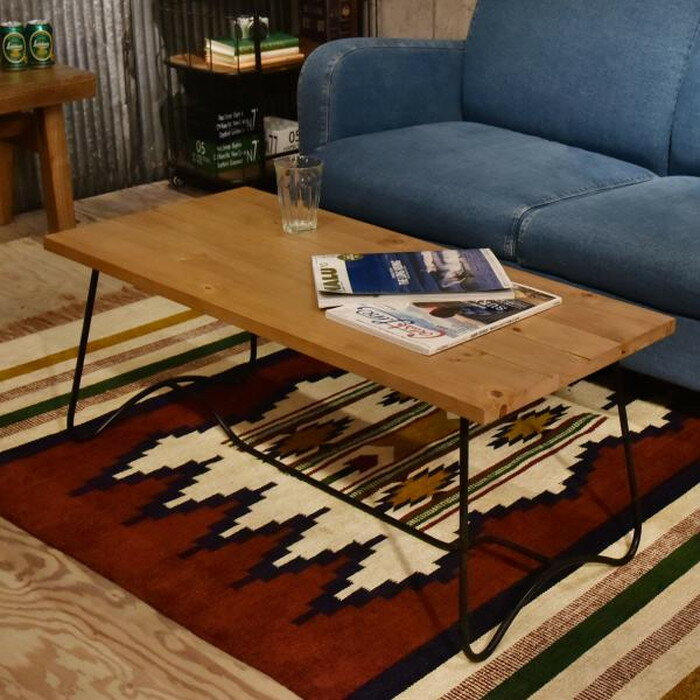 センターテーブル ナチュラル W100×D45×H40 azu-nw-111 あす楽 センターテーブル ローテーブル テーブル 送料無料 北欧 モダン 家具 インテリア ナチュラル テイスト 新生活 オススメ おしゃれ 後払い