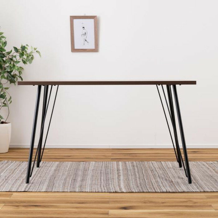 ダイニング テーブル ミックス ナチュラル W120×D80×H72 ダイニングテーブル 120×80 高さ72cm 幅120cm 奥行60cm スチール おしゃれ インダストリアル シンプル 長方形 ミックス azu-pt-337 あす楽 ダイニングテーブル テーブル 送料無料 北欧 モダン 家具 インテ