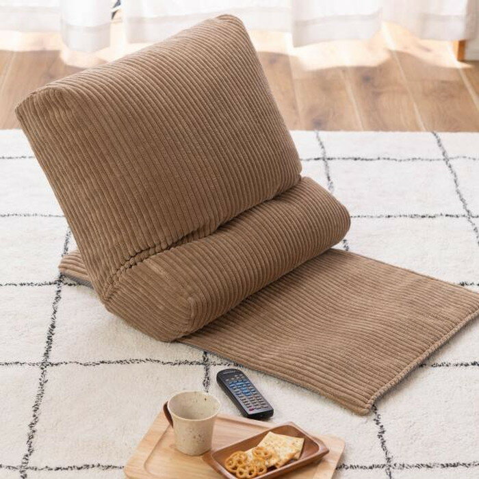 マルチフロアチェア ベージュ グレー ホワイト W52×D74-92×H20-43 店舗 カフェ ラウンジ ロビー ホテル 法人 azu-rkc-187 あす楽 座椅子 イス チェア 送料無料 北欧 モダン 家具 インテリア ナチュラル テイスト 新生活 オススメ おしゃれ 後払い