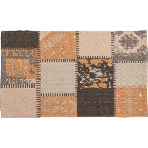 マット ベージュ ブルー グレー 約W45×D75 azu-ttr-130あす楽 当日発送 子供部屋用カーペット ラグ 北欧 モダン 家具 インテリア ナチュラル テイスト 新生活 オススメ おしゃれ [2]