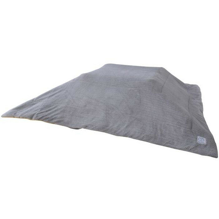 薄掛 コタツ布団 こたつ 正方形 グレー ネイビー W190×D190 店舗 カフェ ラウンジ ロビー ホテル 法人 azu-kk-163 あす楽 こたつ用掛け布団 こたつ用布団 カバー 送料無料 北欧 モダン 家具 インテリア ナチュラル テイスト 新生活 オススメ おしゃれ 後払い [3]