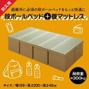 防災 避難 備え ユニット 畳 ベッド 段ボール シングル 約100×200cm 5連 ihk-1040160011016 畳ベッド ベッド 送料無料 北欧 モ...