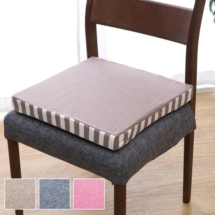 クッション 低反発 無地 シート エルマー 約40×40cm 中=低反発ウレタン40mm ブラウン ネイビー ピンク ihk-1220880060232 クッション クッション 座布団 送料無料 北欧 モダン 家具 インテリア ナチュラル テイスト 新生活 オススメ おしゃれ 後払い