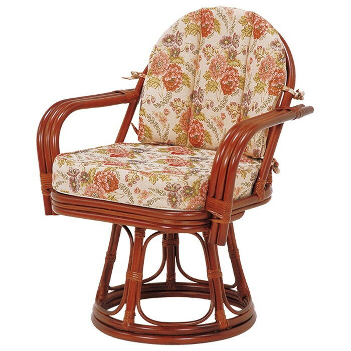 回転 座椅子 RZ-934 ライトブラウン ダークブラウン 幅64×奥行55×高さ77×座面高42cm hgs-2101439100 ラウンジチェア パーソナルチェア イス チェア 送料無料 北欧 モダン 家具 インテリア ナチュラル テイスト 新生活 オススメ おしゃれ 後払い