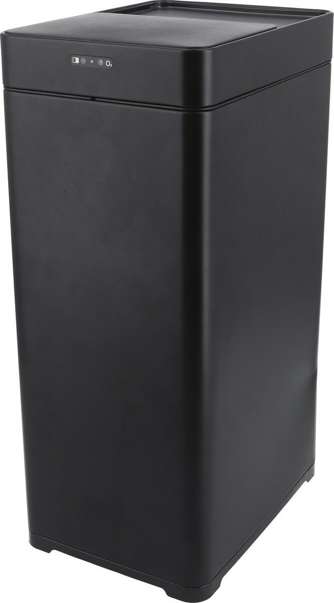 除菌消臭センサーダストボックス 45L BK HN-ZH-B ブラック 幅250×奥行340×高さ610mm fj-40310 ゴミ箱 送料無料 北欧 モダン 家具 インテリア ナチュラル テイスト 新生活 オススメ おしゃれ 後払い