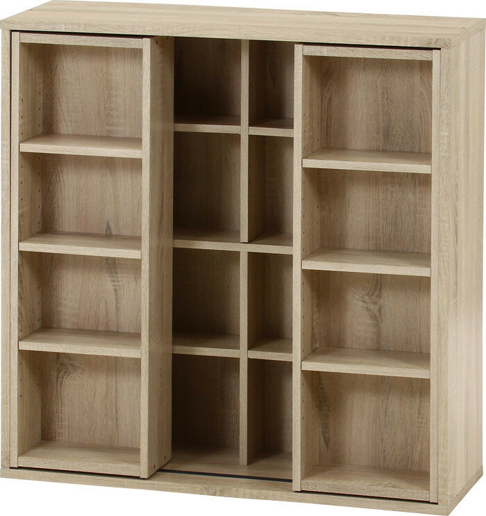 ダブルスライドラック オーク DS9090 DS9090 オーク 幅890×奥行290×高さ890mm fj-73414 オープンラック 本棚 ラック カラーボックス 収納 家具 送料無料 北欧 モダン 家具 インテリア ナチュラル テイスト 新生活 オススメ おしゃれ 後払い