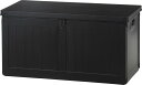 収納BOXベンチ BK 190L 38356 FB-5395FJBK2S ブラック 幅960×奥行460×高さ495mm fj-55252 収納ベンチ 収納 家...
