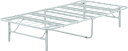 工具不要折りたたみパイプベッド easy GY グレー 幅975×奥行1950×高さ340mm fj-87496 折りたたみベッド ベッド 送料無料 北欧 モダン 家具 インテリア ナチュラル テイスト 新生活 オススメ おしゃれ 後払い(3)