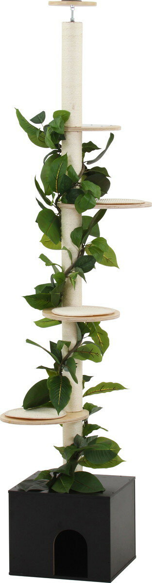 ねこの休ら木 ソラ YS-220276NA ナチュラル 幅450×奥行400×高さ2600mm fj-58203