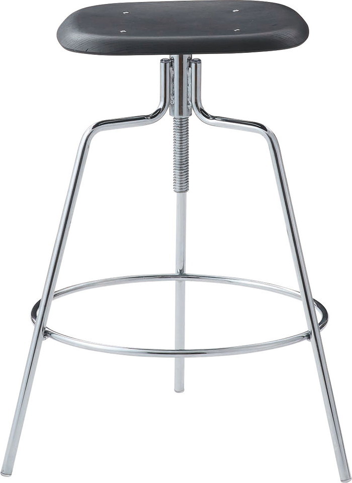 ハイスツール ブラック ライトブラウン W50×D50×H65~75 azu-pc-687あす楽 当日発送 スツール 子供部屋用イス チェア 北欧 モダン 家具 インテリア ナチュラル テイスト 新生活 オススメ おしゃれ [2]