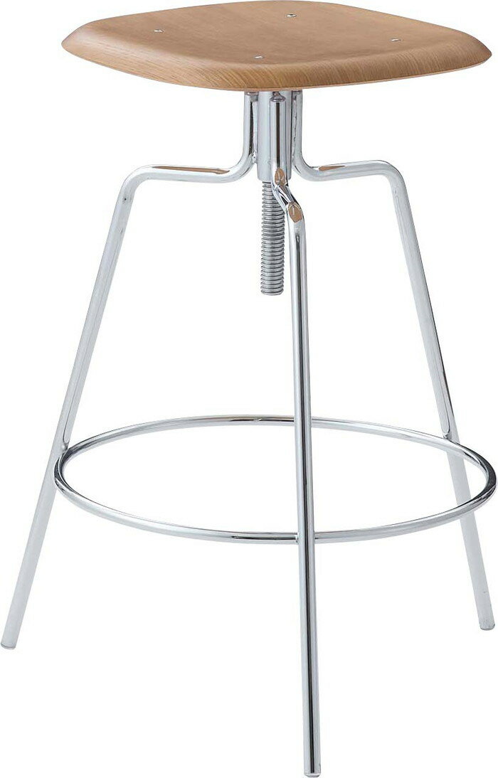 ハイスツール ブラック ライトブラウン W50×D50×H65~75 azu-pc-687あす楽 当日発送 スツール 子供部屋用イス チェア 北欧 モダン 家具 インテリア ナチュラル テイスト 新生活 オススメ おしゃれ [3]