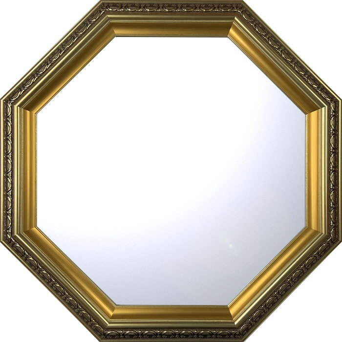 Rakuten - ヒュイット ミラー ゴールド Huit Mirror Gold 485x485x30 snw-mht-11969 アートパネル アートボード 壁紙 装飾フィルム 送料無料 北欧 モダン 家具 インテリア ナチュラル テイスト 新生活 オススメ おしゃれ 後払い