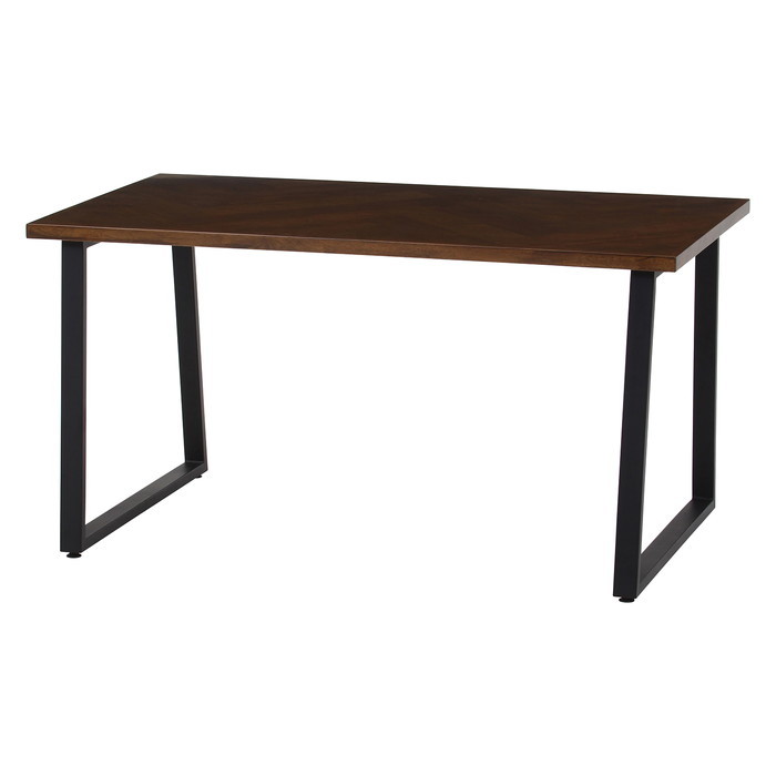 DECO ダイニングテーブル ブラウン 幅1400×奥行800×高さ720 fj-52431 ダイニングテーブル テーブル 送料無料 北欧 モダン 家具 インテリア ナチュラル テイスト 新生活 オススメ おしゃれ 後払い