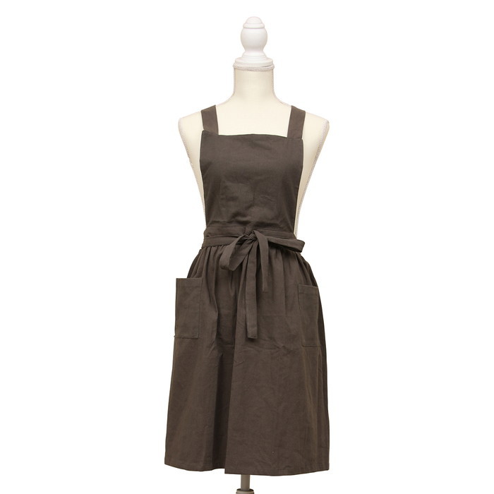 サーケル ドレスエプロン CHARCOAL チャコール 幅770〜1250×奥行0×高さ850 fj ...