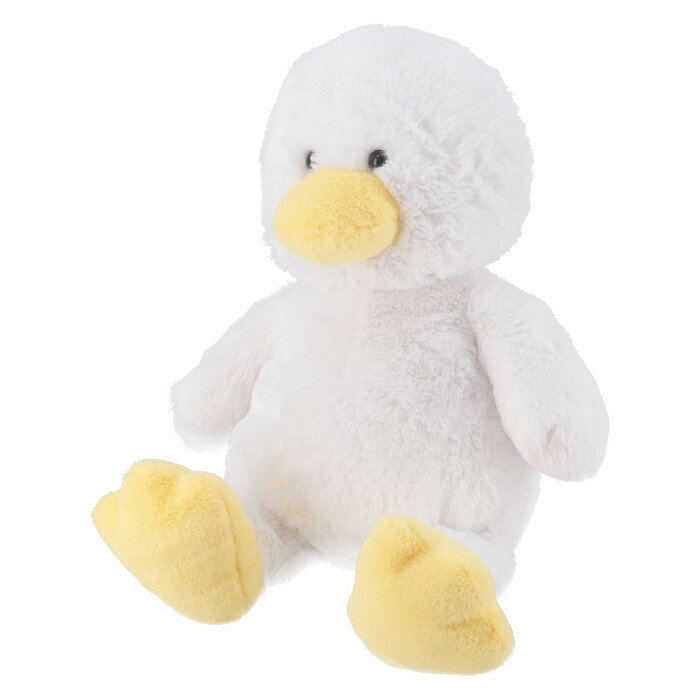 ぬいぐるみ あひる 35cm WH×YE 幅200×奥行250×高さ350 fj-18723 ぬいぐるみ ぬいぐるみ 人形 おもちゃ 送料無料 北欧 モダン 家具 インテリア ナチュラル テイスト 新生活 オススメ おしゃれ 後払い